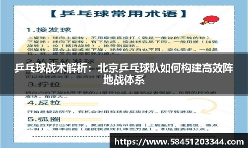 乒乓球战术解析：北京乒乓球队如何构建高效阵地战体系
