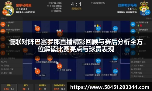 慢联对阵巴塞罗那直播精彩回顾与赛后分析全方位解读比赛亮点与球员表现